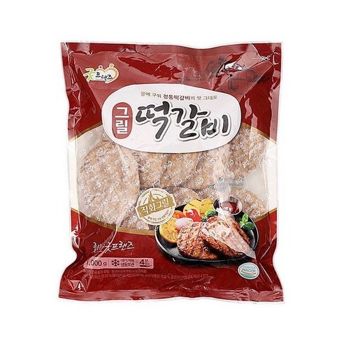 굿프랜즈 그릴떡갈비1kg
