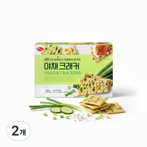 4번구워 바삭한 야채 크래커