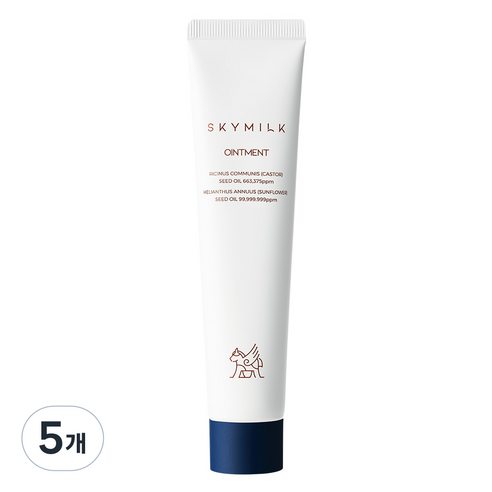 스카이밀크 동키밀크 아기 진정보습제 오인트먼트 15g, 5개, 15g