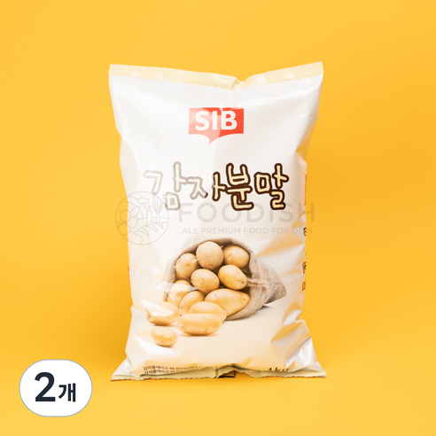 선인 감자분말, 1kg, 2개