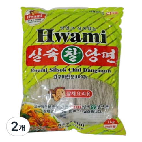 찰당면 (화미1K), 2개, 1kg
