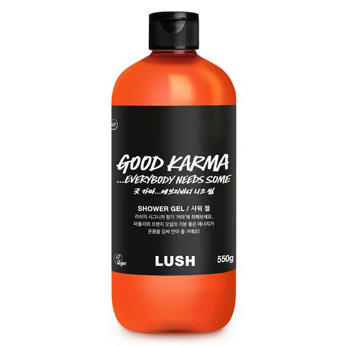 러쉬 굿 에브리바디 니즈 썸 샤워 젤 카마향, 550g, 1개