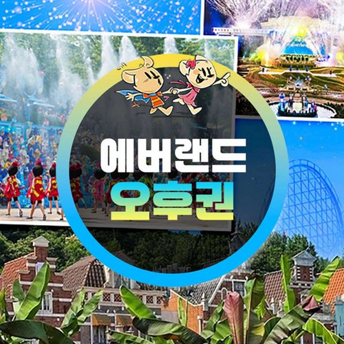 에버랜드 오후권 (7/1~8/31)