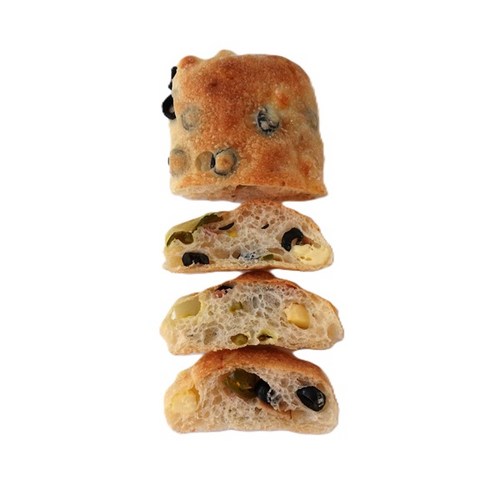 할라피뇨 치아바타 (식전빵, 식사빵, 샌드위치빵), 110g, 5개