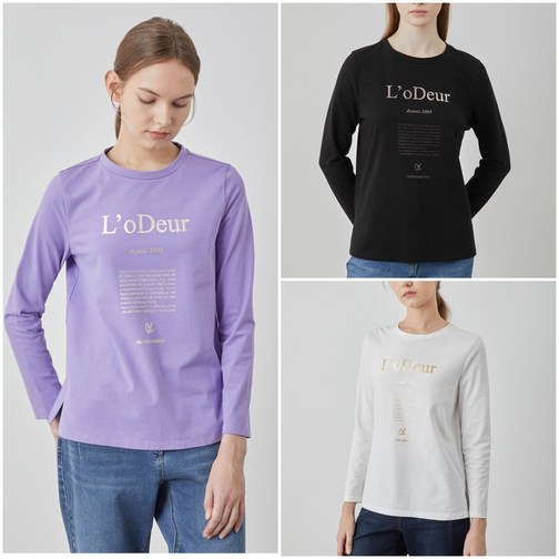 올리비아로렌 레터링원포인트 티셔츠 VVBAL5S2271