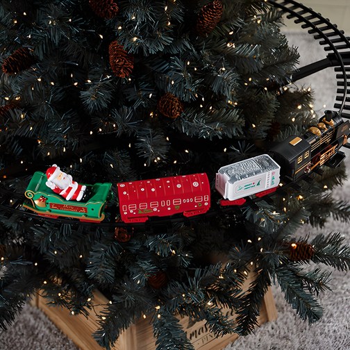 칙칙폭폭 중간기차 크리스마스장식