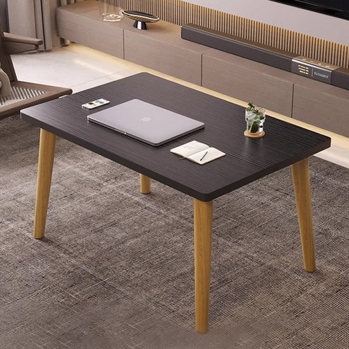 SeekFun 좌식 테이블 책상 원목 낮은 거실 테이블 좌식 식탁 티테이블 원룸 자취방 미니 테이블