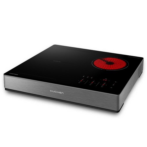 쿠첸 FLEX 하이브리드 레인지 3구  스탠딩 케이스 87mm 방문설치, CIRC3F3120DSBE, 프리스탠딩