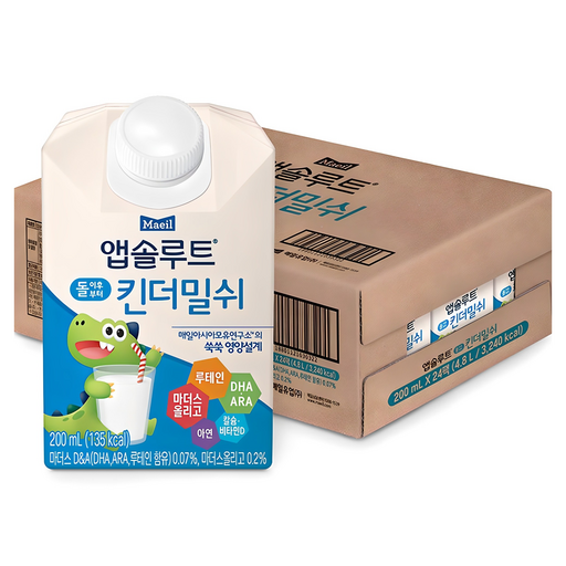 앱솔루트 킨더밀쉬 유아우유