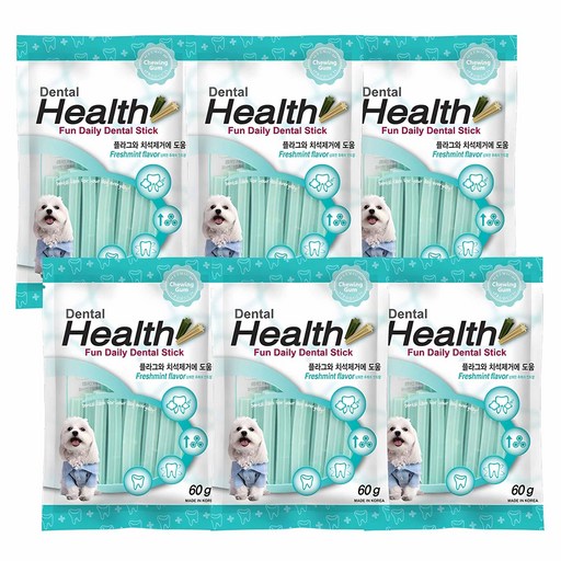 덴탈헬스 강아지 덴탈껌 건강한 치아를 위한 효과적인 선택
