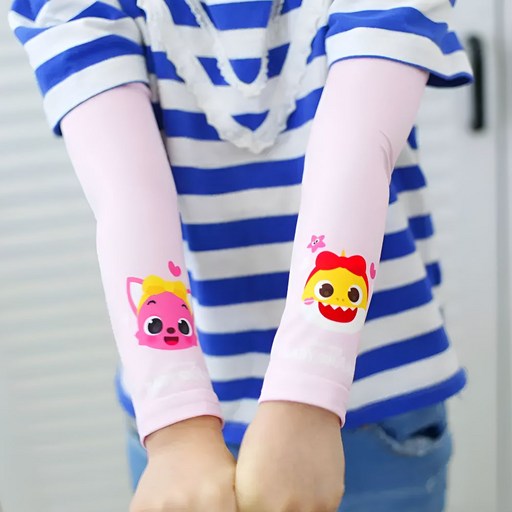 pinkfong 碰碰狐 孩童用鯊魚寶寶涼爽袖套