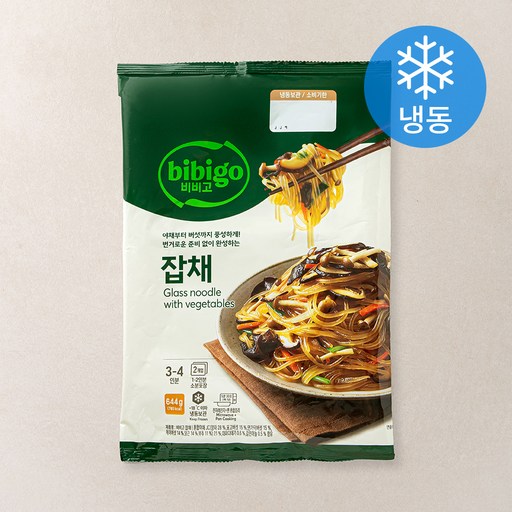 비비고잡채 3~4인분(냉동)644g ,1개