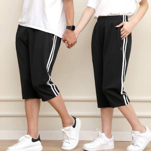 TURNKEY 男女通用雙線七分褲 SP-7722