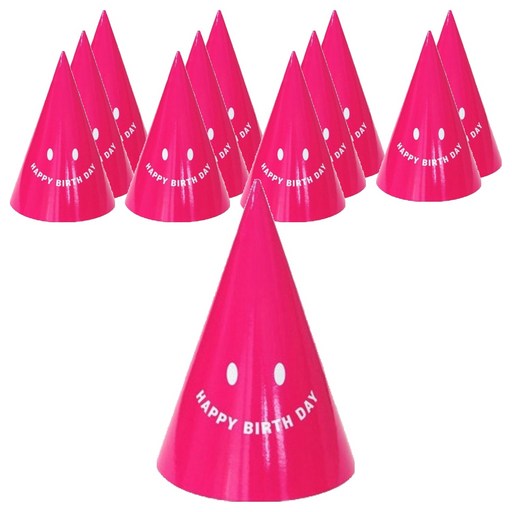 파티쇼 스마일 생일 고깔 모자