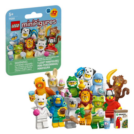 LEGO 71051 minifigures系列 第28代動物 Animals Series 28, 款式隨機, 1個