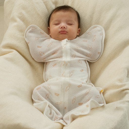 말랑하니 국내생산 스와들 속싸개 오가닉 메쉬