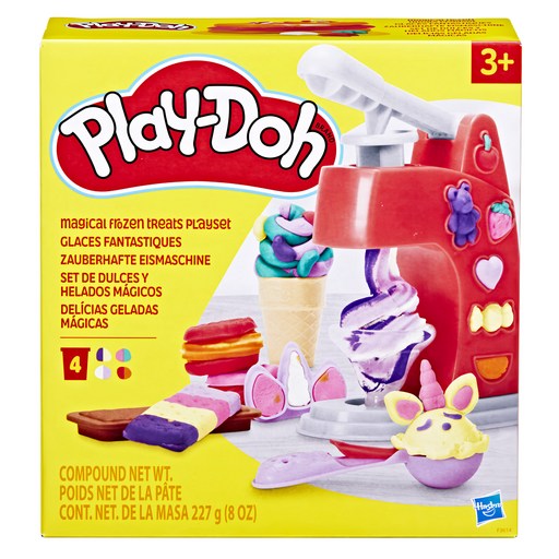 Hasbro 孩之寶 Play-Doh 培樂多 魔法彩虹冰品遊戲組, 227g, 1盒