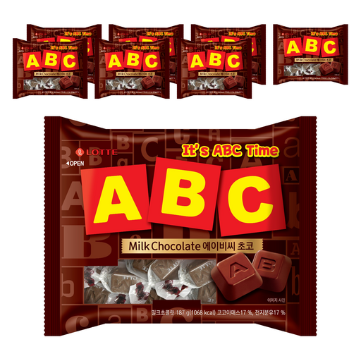 롯데웰푸드 ABC 초콜릿