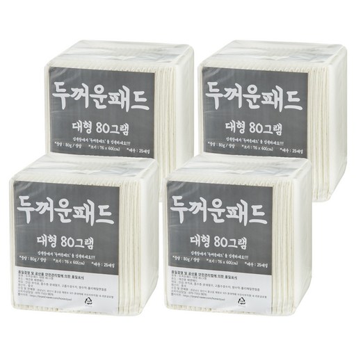 정직한패드 강아지 배변 반려견 두꺼운패드 80g