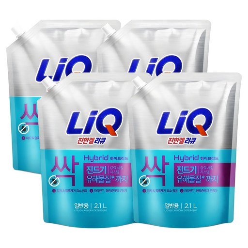 리큐 진한겔 하이브리드 플로랄향 일반용 액상세제 리필