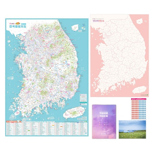 우리나라 캠핑지도 세트, 나우맵