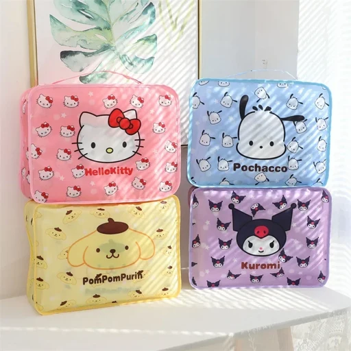 sanrio 산리오 여행용 캐리어 정리 보관 파우치 6종 세트 정리백