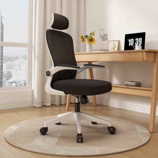 투에스리빙 사무용 푹신한 컴퓨터 의자