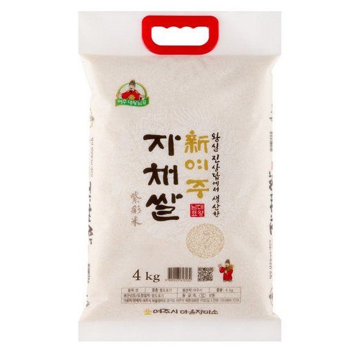 25년햅쌀 대왕님표 여주쌀 진상미 4kg 1개 백화점 납품용 프리미엄쌀, 4kg, 1개, 상등급