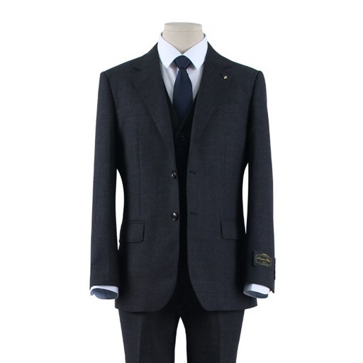 울 그레이 체크 프리미엄 정장세트 TSU415063
