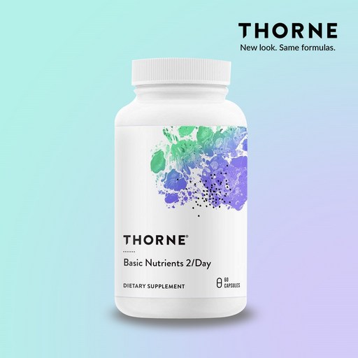 ThorneResearch basic nutrients 2-day 비타민 60캡슐, 60개입, 1개