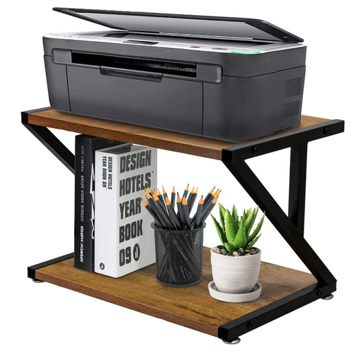 Z형 프린터 정리대 프린터받침대 복사기 다용도 이중 지지대 심플 가정용 사무실테이블, 단색