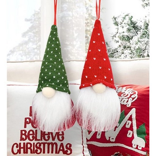 루시앤유 인형 소품 인테리어 장식 산타 트리 장식, 1개, 레드