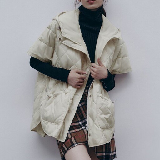 더 엣지 TAG가 198,000원 구스케이프 베스트 다운 WXDV6G01