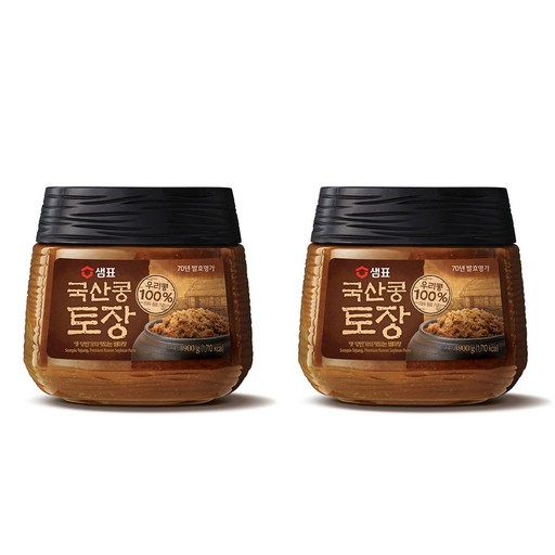 [코스트코]   샘표 국산콩 토장 900g x 2 654879