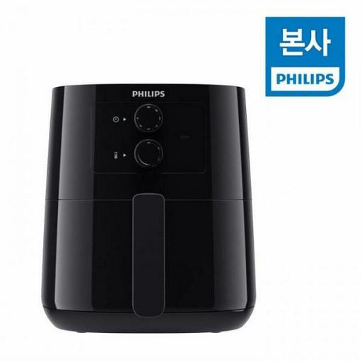[하이마트] 필립스 에센셜 에어프라이어 아날로그 컴팩트 HD-9200/90, 단일상품