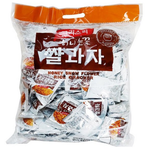 크리스피 허니 눈꽃 쌀과자, 161g