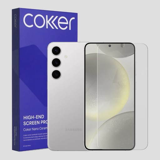 코커 아이폰 종이질감 지문방지 저반사 매트 항균 신소재 강화필름, 2개입