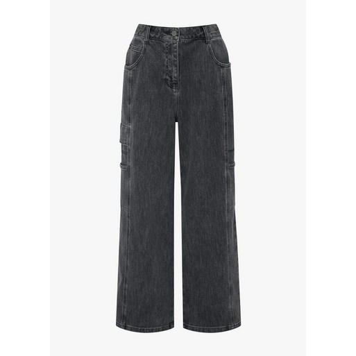 백화점 정품 25FW 잇미샤 아웃 포켓 스트레이트 데님 팬츠 ITQ2DPT780