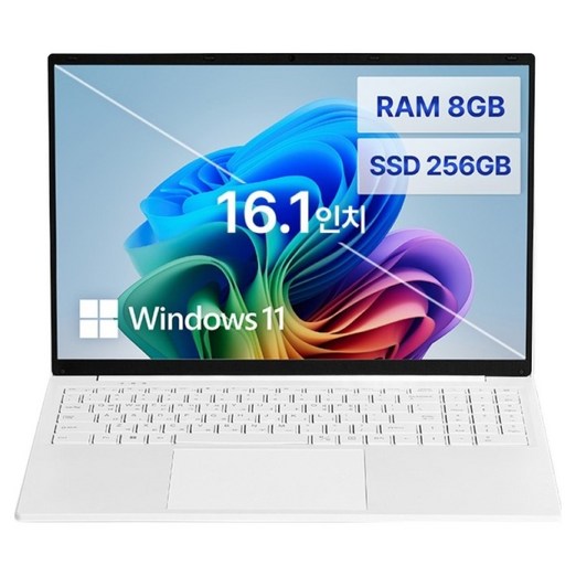 베이직스 2024 베이직북 16 N시리즈, White, 256GB, 8GB, WIN11 Home, BB1624FW