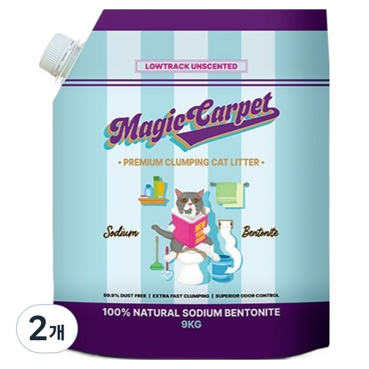 매직카펫 고양이 모래 굵은입자