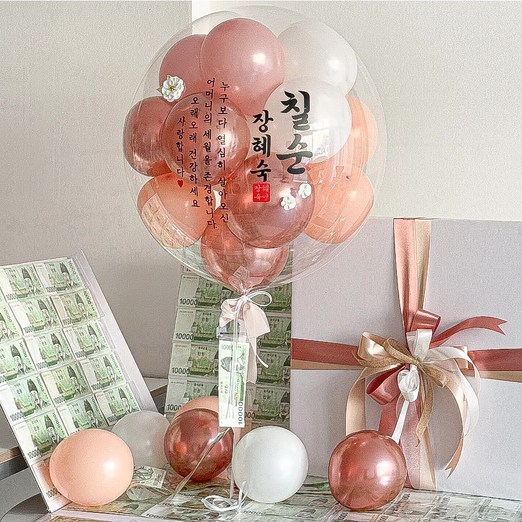 레터링풍선용돈박스봉투100장 환갑 칠순 팔순 생신 퇴임 이벤트, 1개, 골드화샌믹스사면오픈박스봉투100장