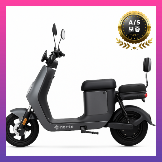 노르테 전동 스쿠터 전기 바이크 성인용 출퇴근 자토바이 미니벨로 오토바이