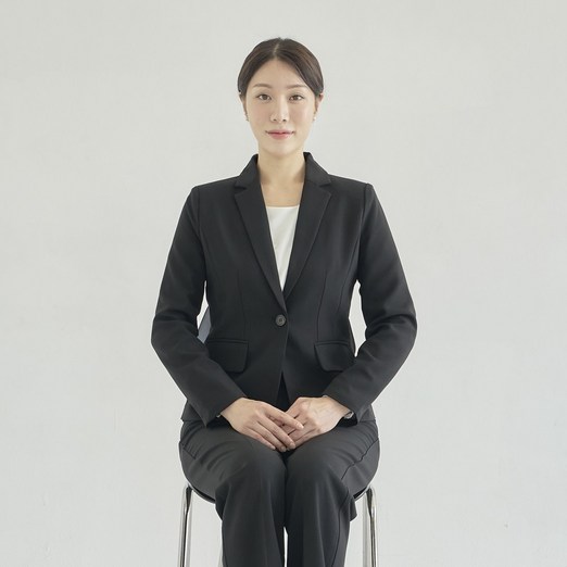 더웨이나인 여성용 면접 정장 자켓