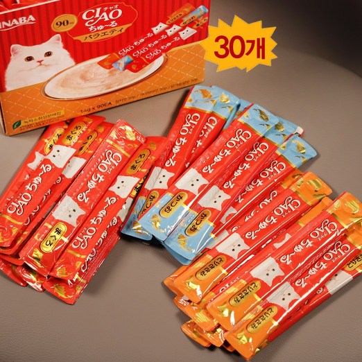 이나바 챠오츄르 고양이간식 14gX30개 코스트코