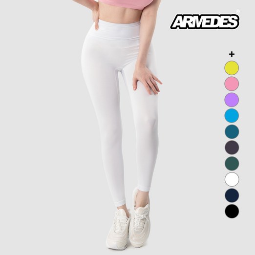 아르메데스 여성용 노Y존 소프트 피치터치 하이레깅스 AR303