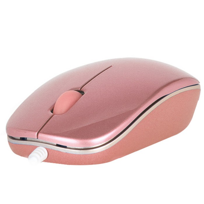 아이리버 옵티컬 유선 마우스 IRM2000, IRM2000R, 로즈골드