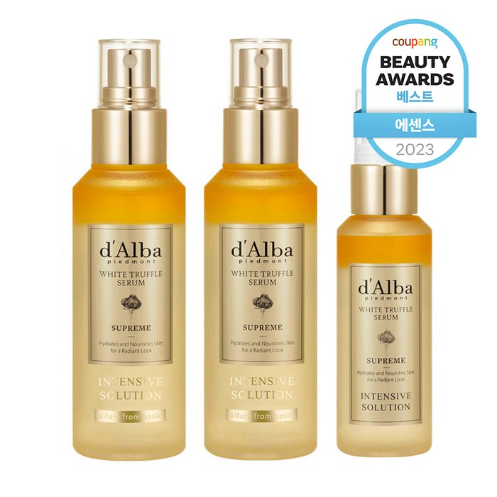 달바 화이트 트러플 수프림 인텐시브 세럼 100ml x 2p + 수프림 세럼 50ml 세트