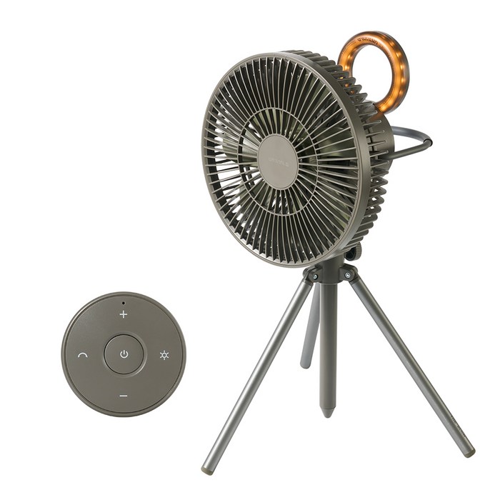 벤딕트 언템드 무선 LED 차박 캠핑 선풍기 BLDC 더 블로우 서큘레이터, KHAKI