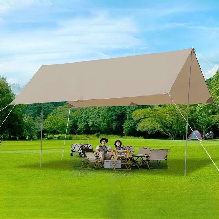 타프 210D 옥스포드 원단 실버코팅 방수 그늘막