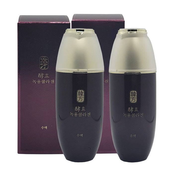 수려한 효 녹용 콜라겐 2종수액 유액 SET